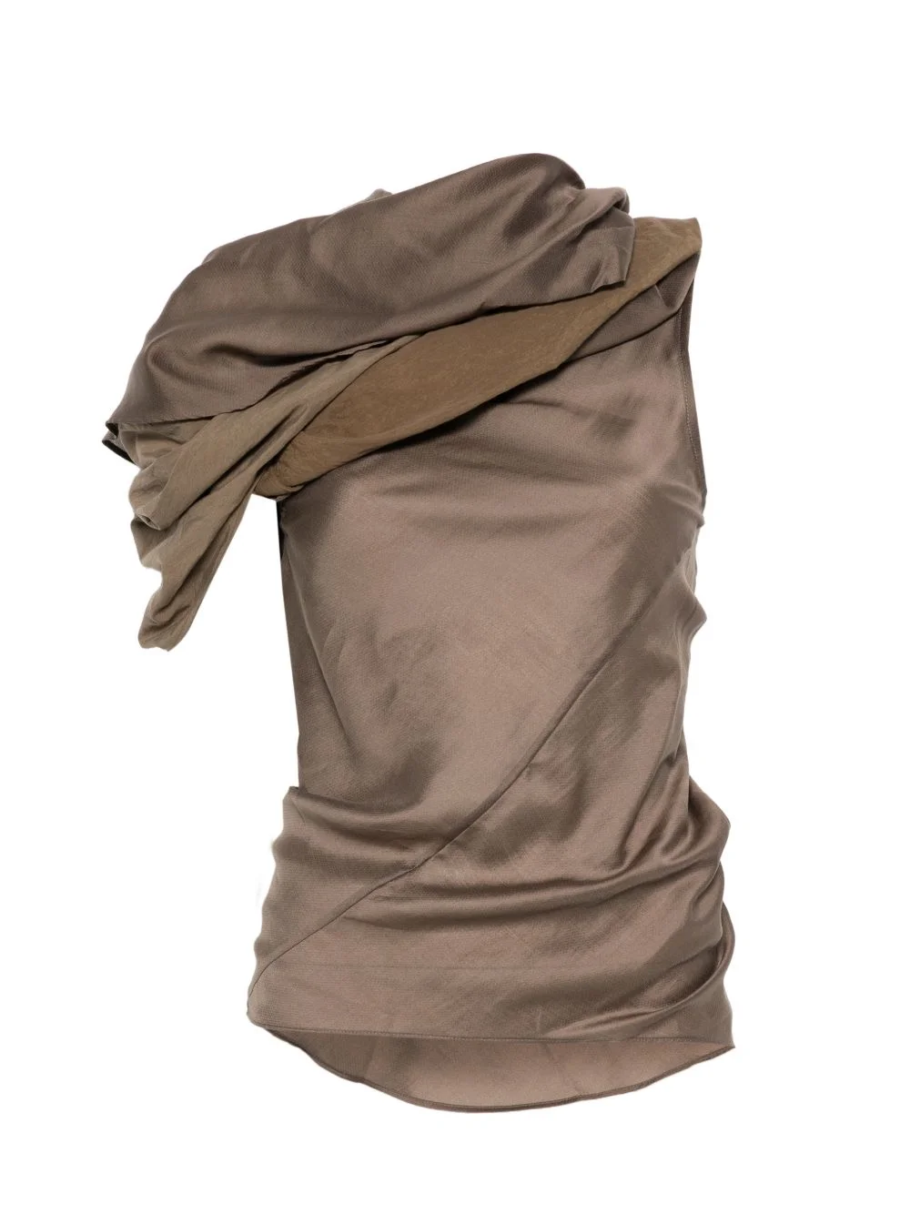 asymmetric-neck top - 1