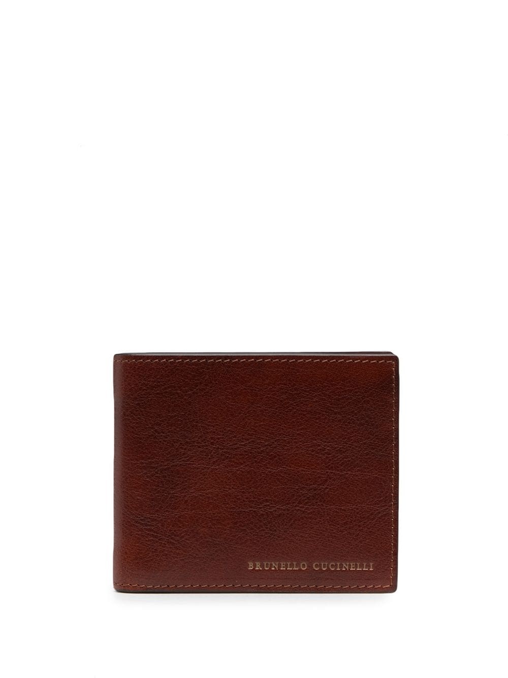 embossed logo wallet - 1