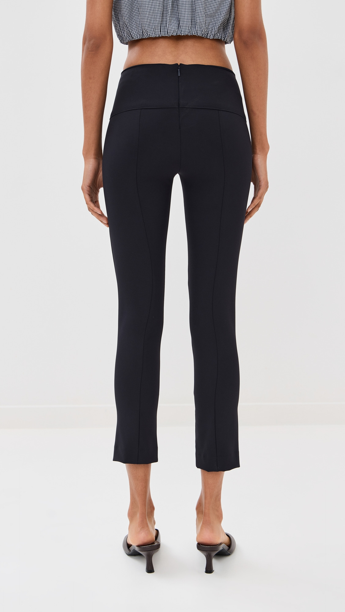 Zip Back Scuba Pants - 3