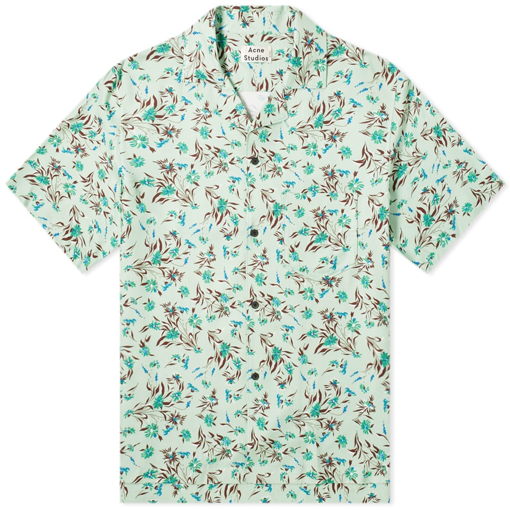 Acne Studios Simon Fluid Flower Power Vacation Shirt - 1