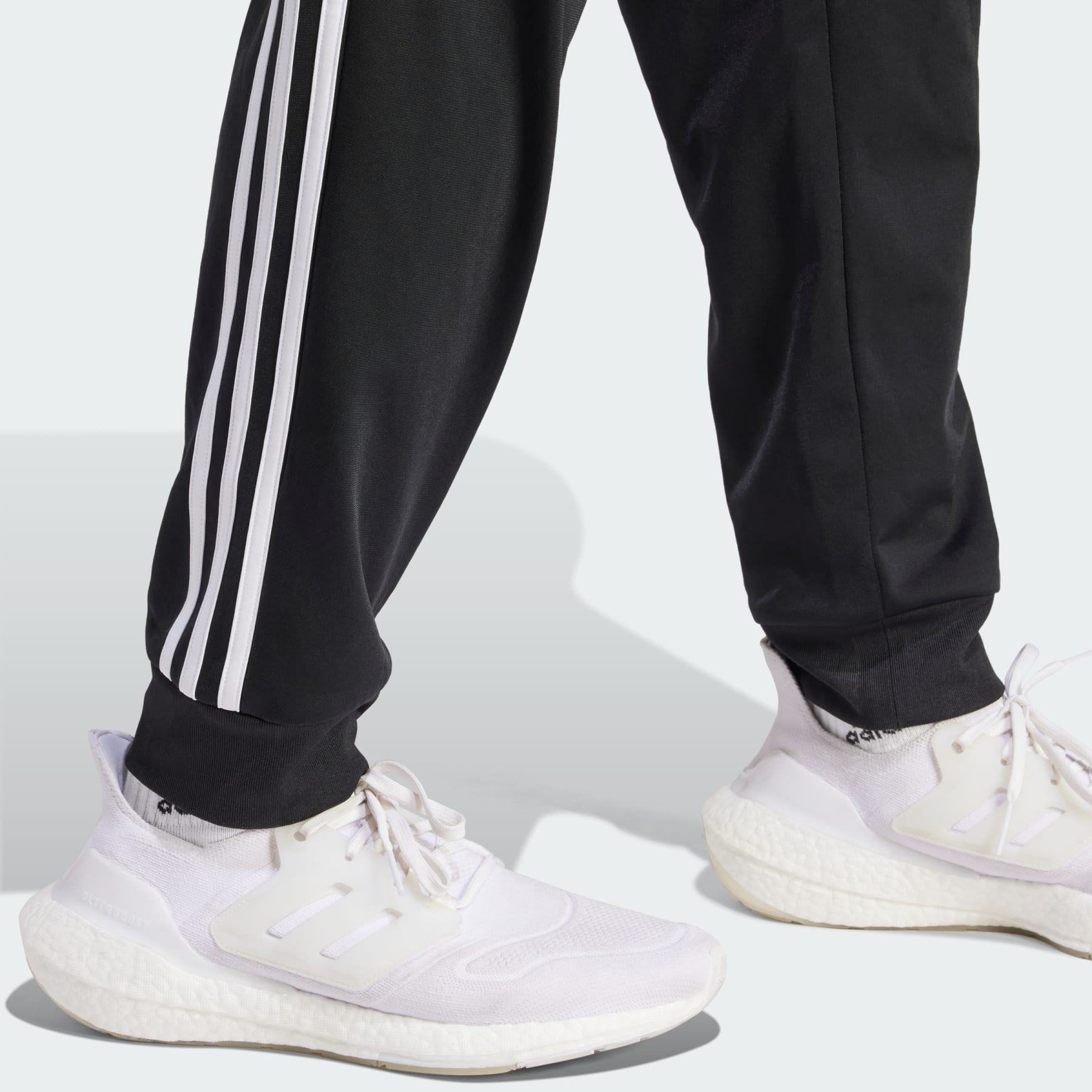 Essentials Warm-Up Tapered 3-Stripes Track Pants - 6