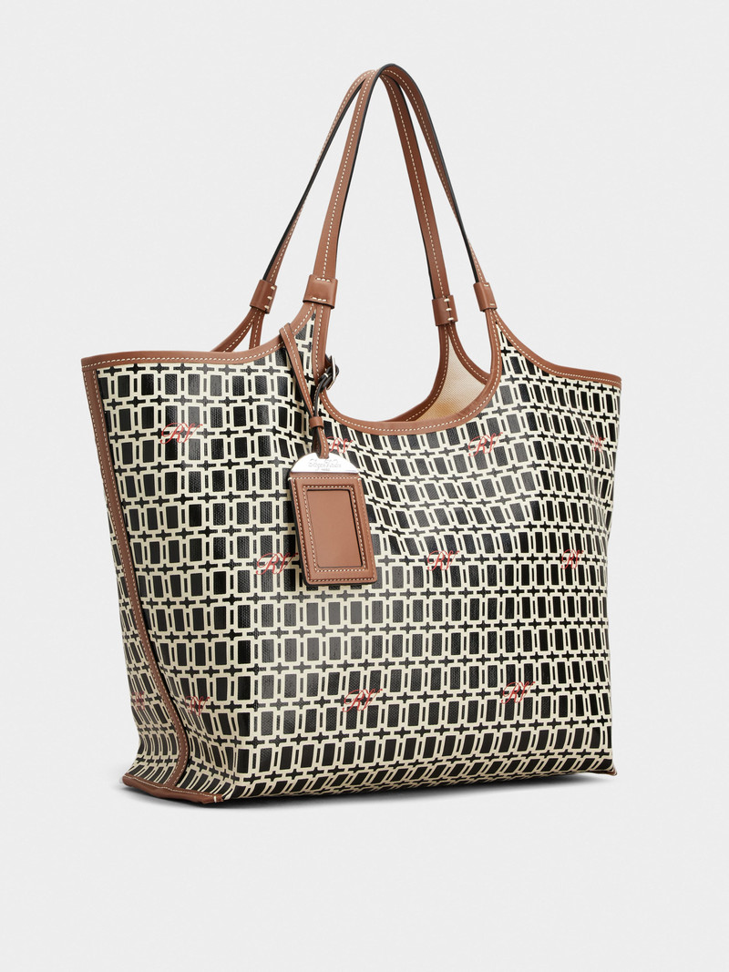 Grand Vivier Medium Shopping Bag in fabric 6