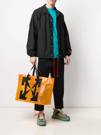 Off-White Arrows print commercial tote outlook