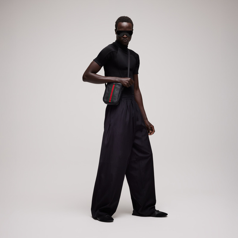 Cotton acetate faille pants - 1