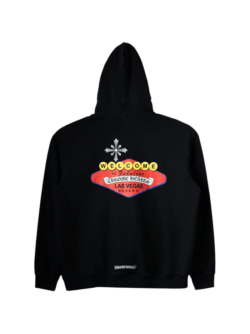 Chrome Hearts printed hoodie outlook