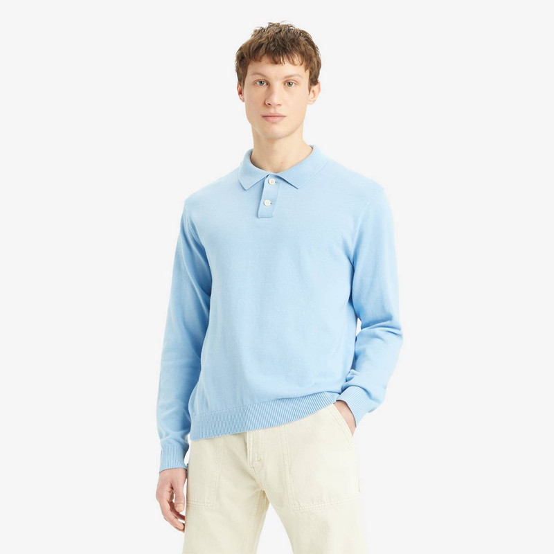 LONG SLEEVE SWEATER POLO 1