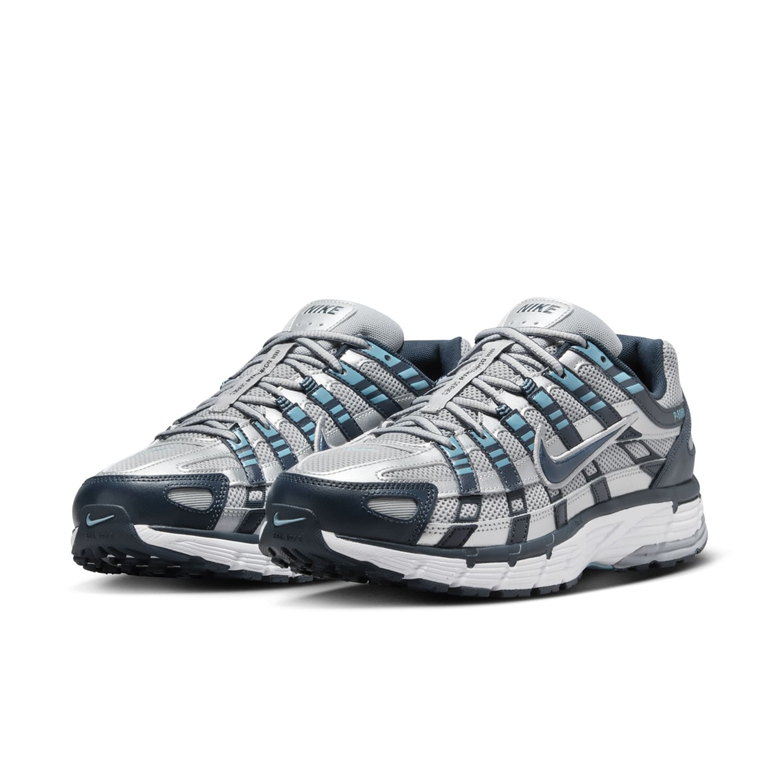 Nike P-6000 'Armory Navy Flat Silver' CD6404-402 - 3
