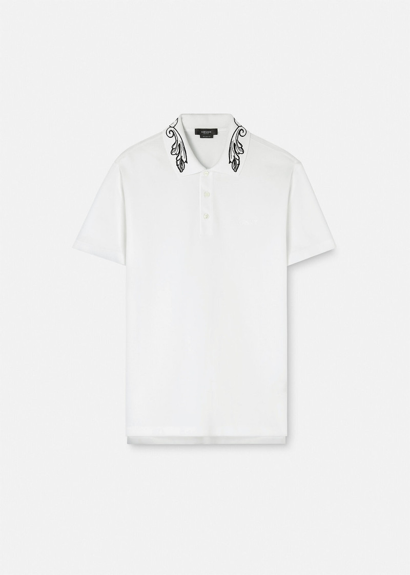 Barocco Embroidered Polo Shirt 1