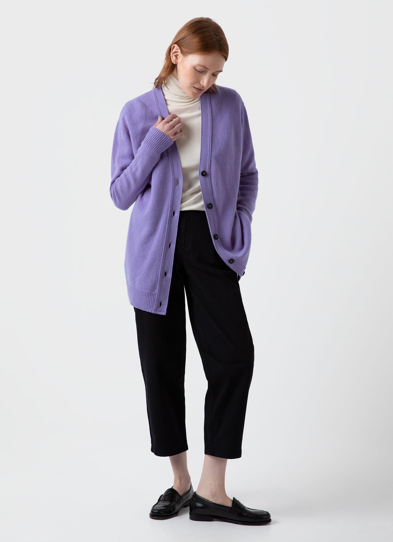 Lambswool Cardigan - 3