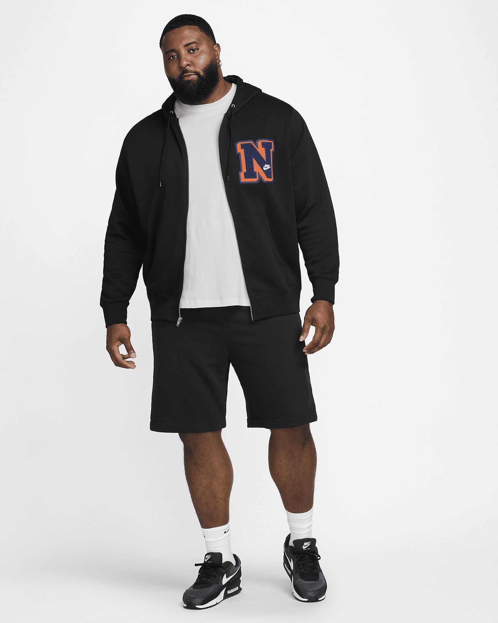 Nike Club Fleece Men's Full-Zip Hoodie - 16