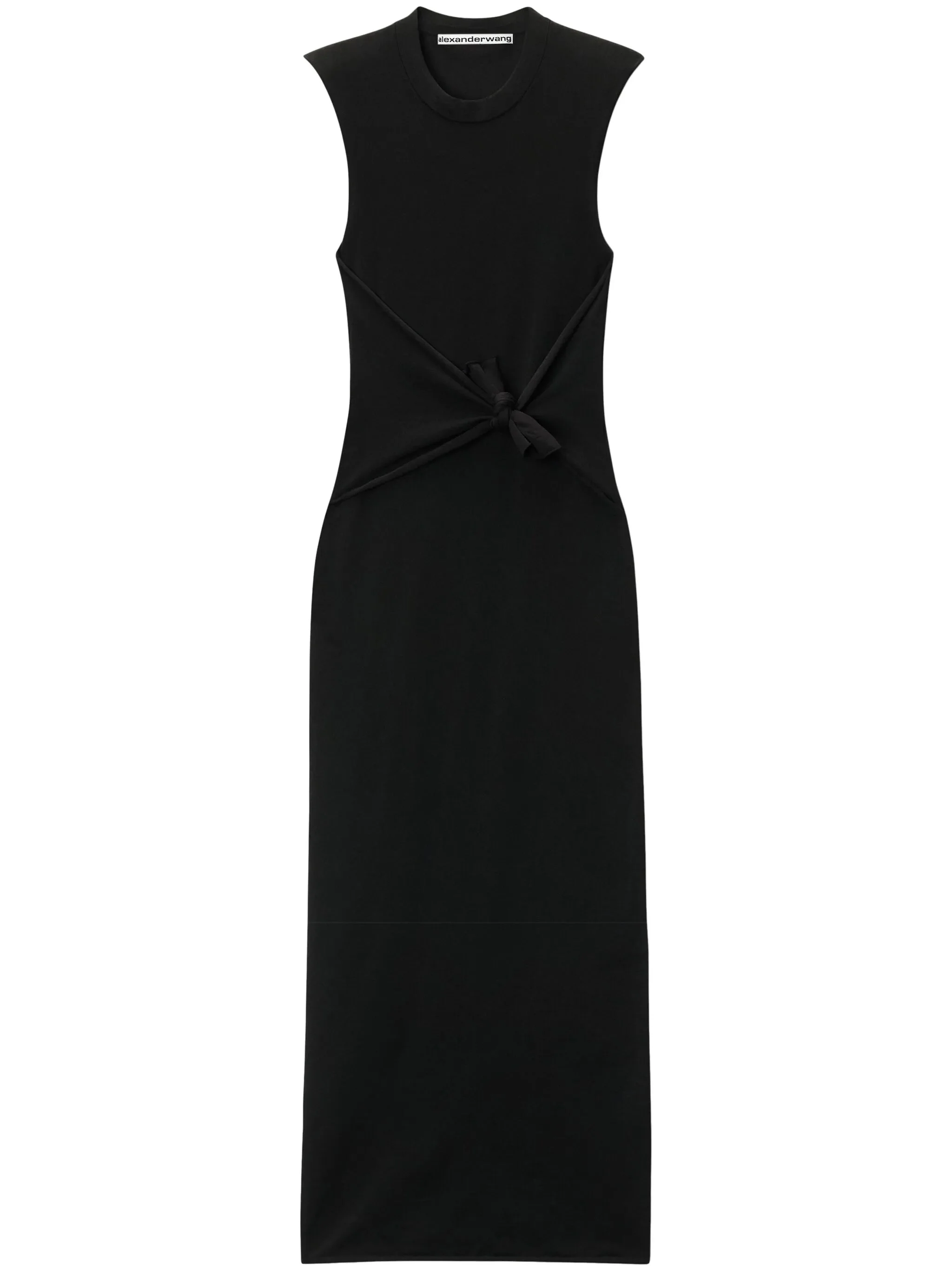 knotted midi dress - 1