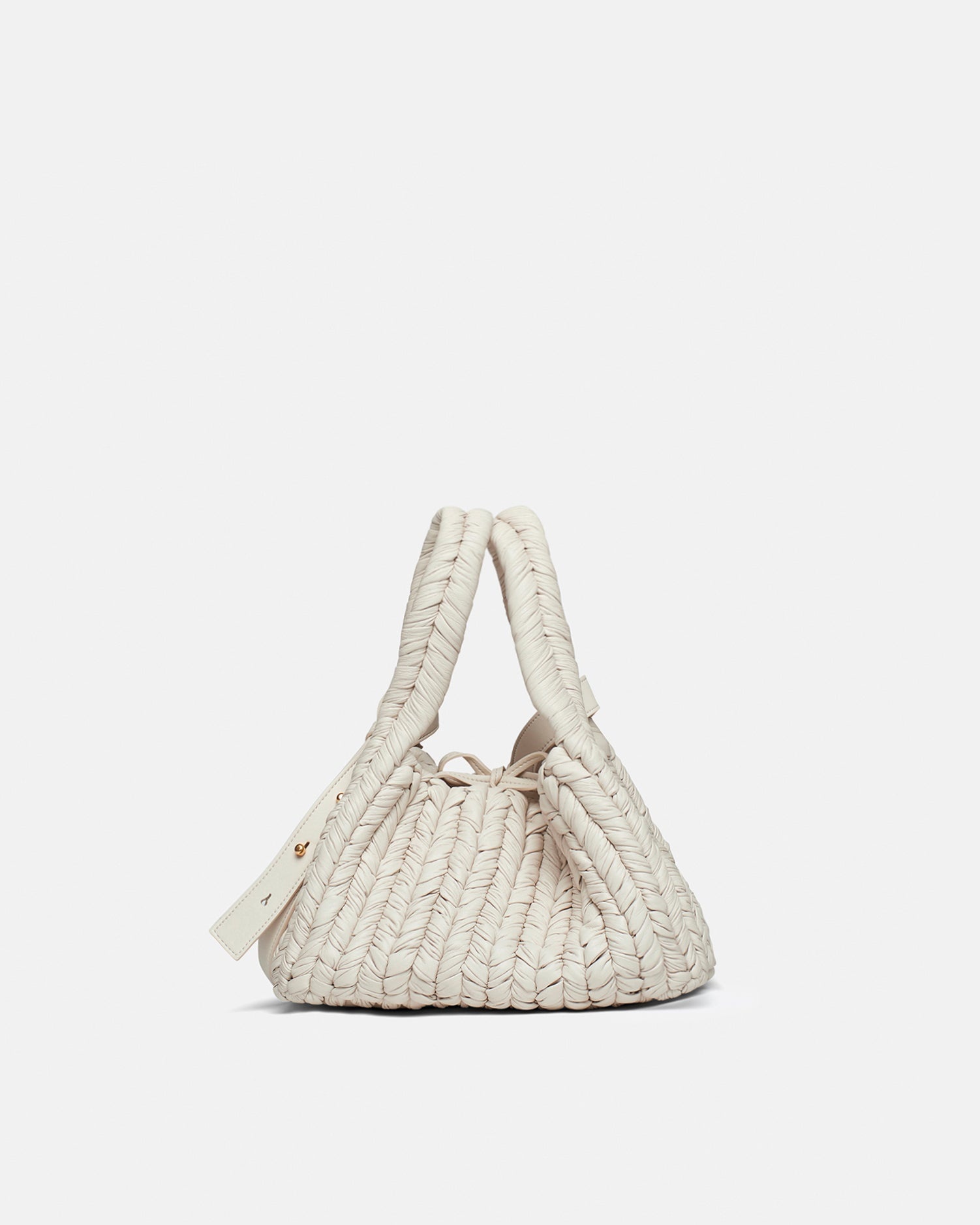 Okobor™ Alt-Leather Knit Bucket Bag - 2