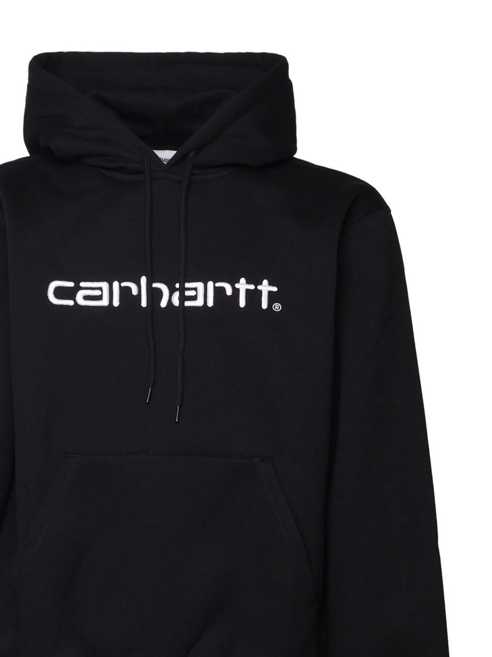 Logo cotton hoodie - 2