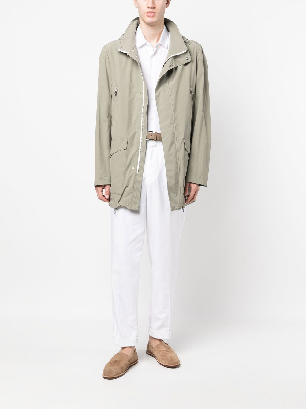 hooded waterproof jacket - 2