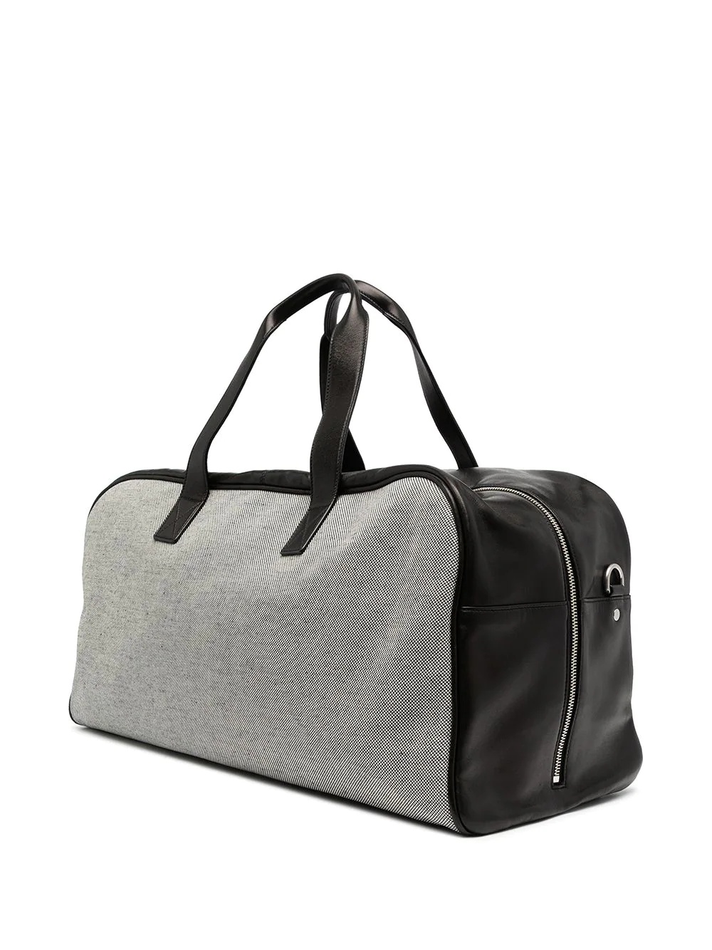 check-print zipped holdall - 3