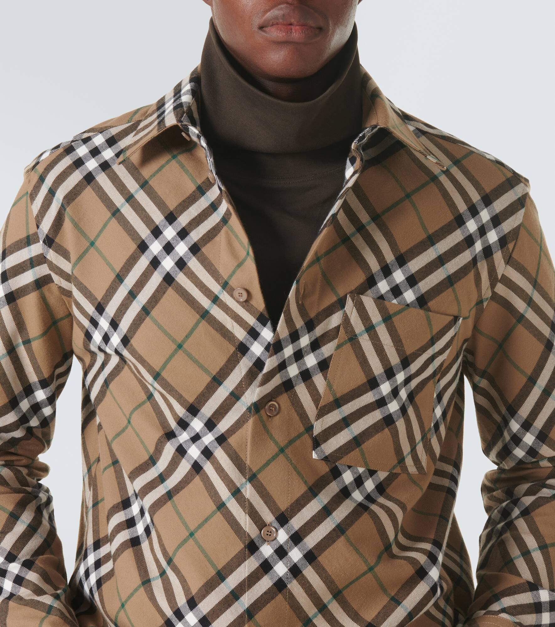Burberry Check cotton shirt - 5