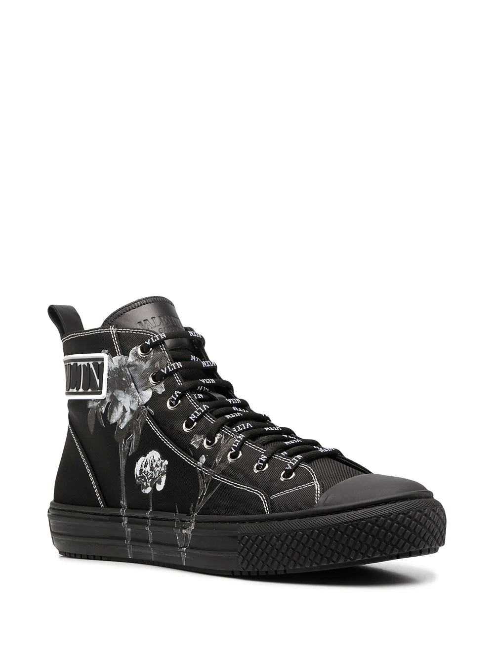 Giggies Flowersity high-top sneakers - 2