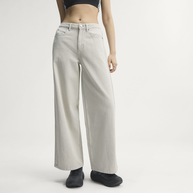 HIGH-RISE WIDE-LEG DENIM PANTS 7