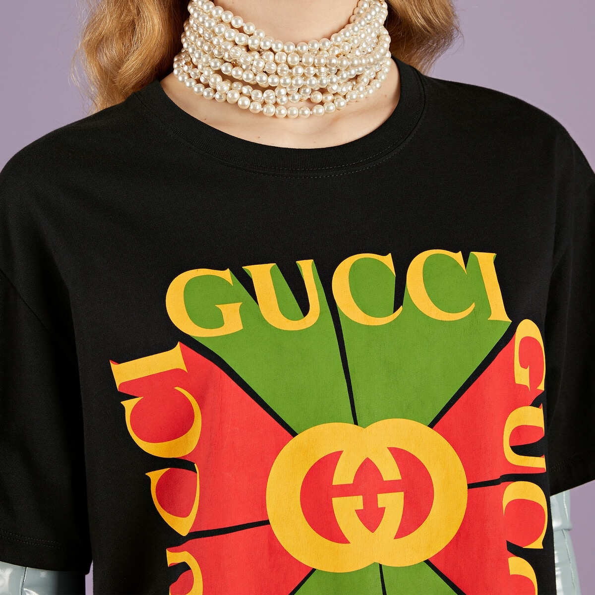 Gucci vintage logo print T-shirt - 3