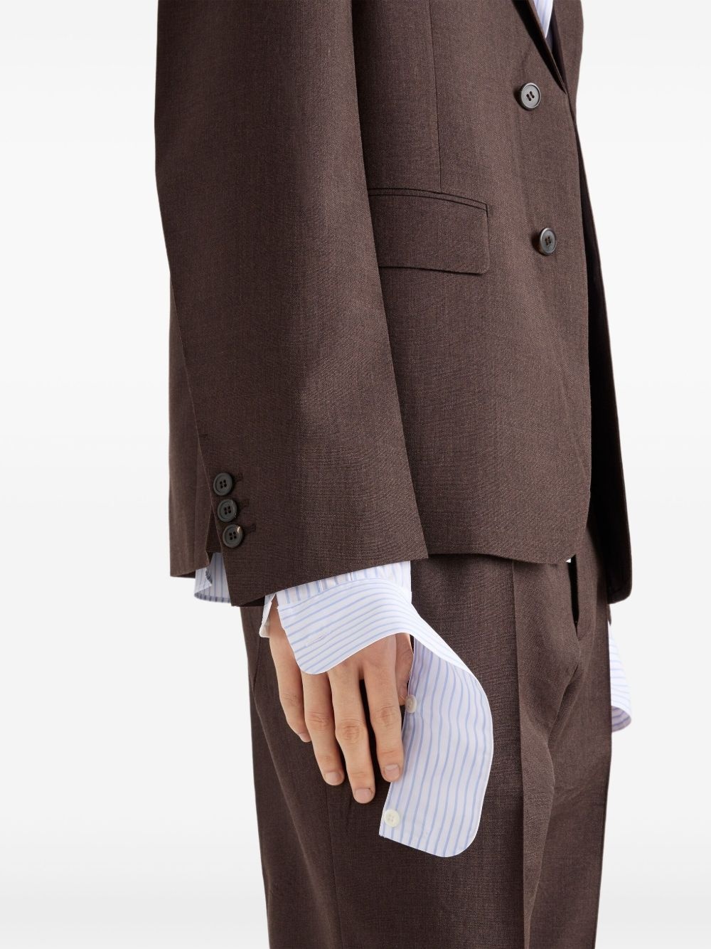 single-breasted blazer - 5