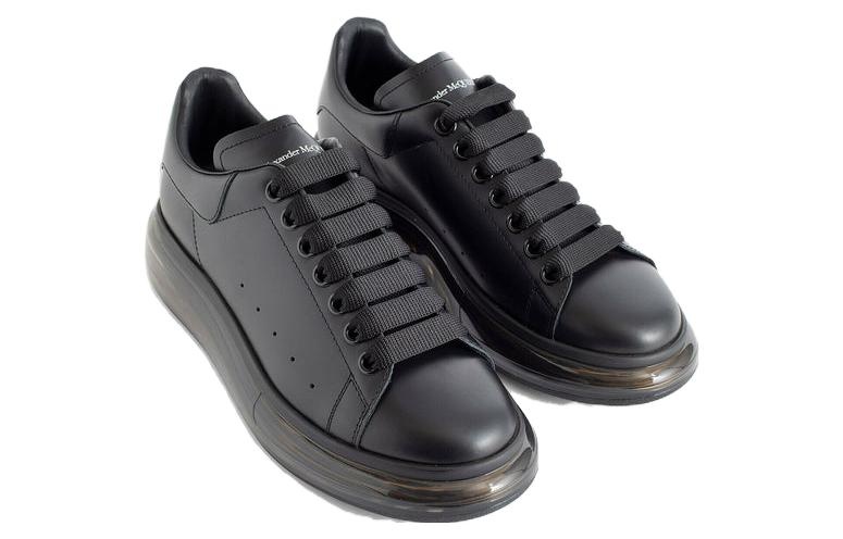 Alexander McQueen Oversized Sneaker 'Black Shiny Sole' 604232WHX981000 - 4