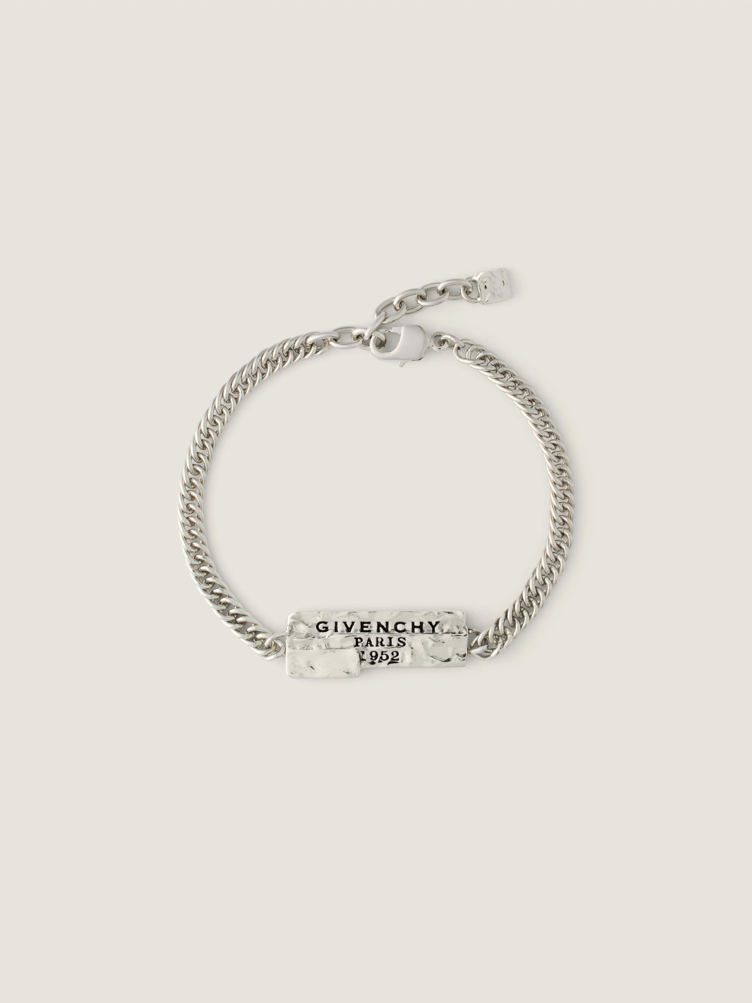 GIVENCHY TAPE BRACELET IN METAL AND ENAMEL - 1