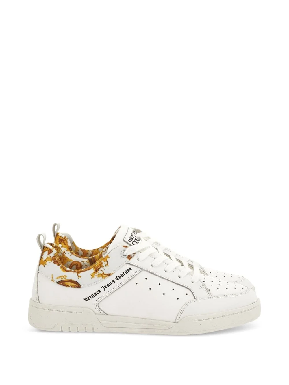 Barocco-print sneakers - 1