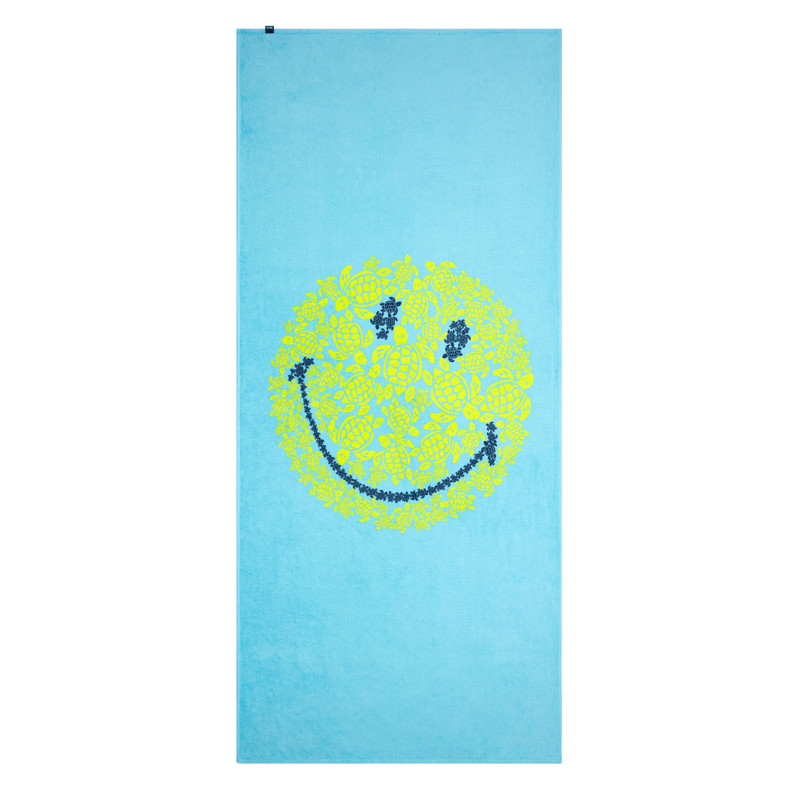 Beach Towel Turtles Smiley - Vilebrequin x Smiley® 1