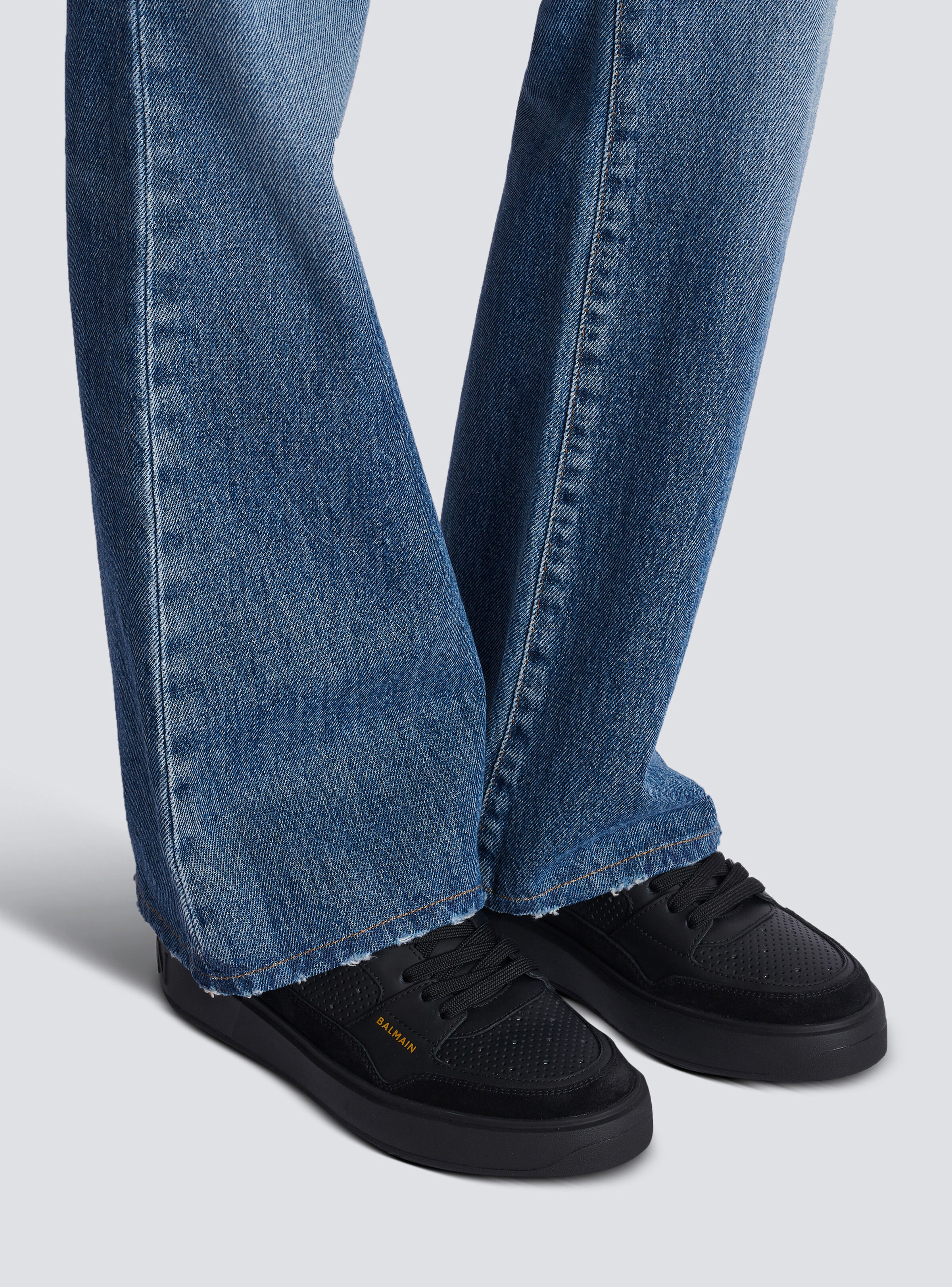 B-Court Flip trainers in calfskin - 9