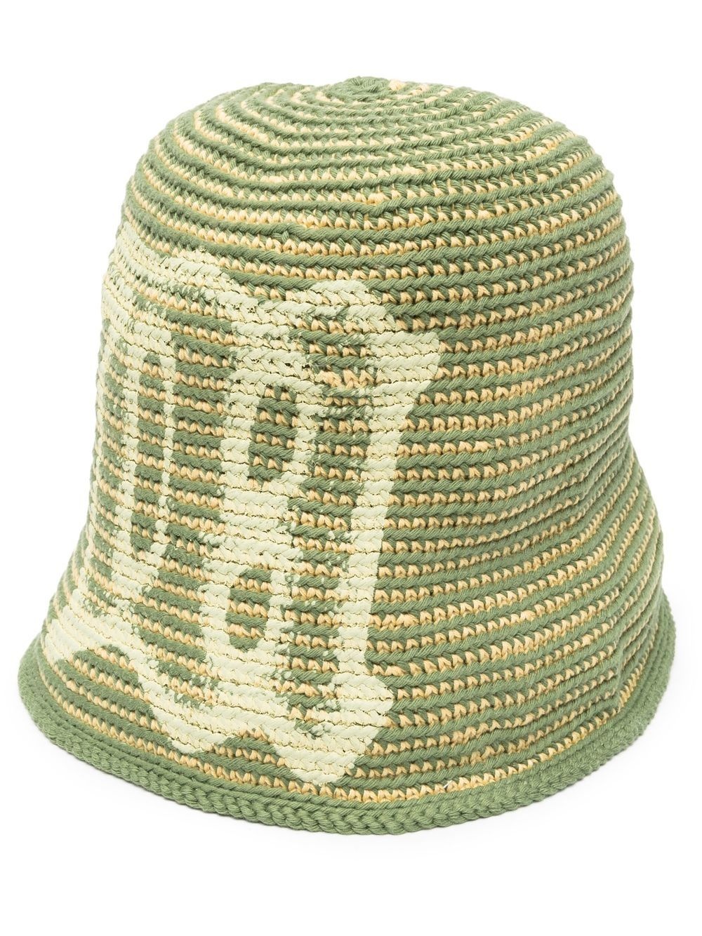 crochet M bucket hat - 1