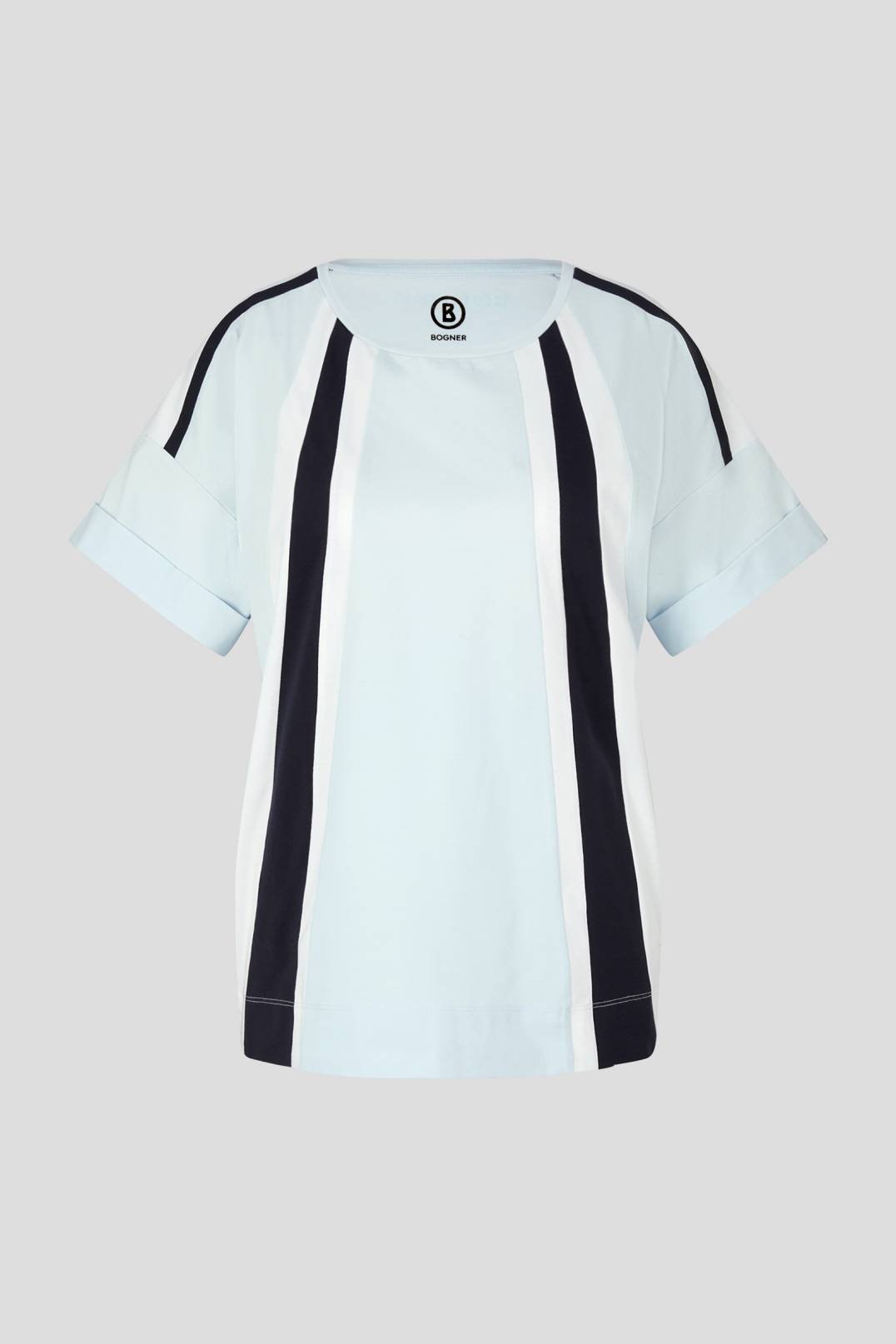 PHILA T-SHIRT IN LIGHT BLUE/NAVY BLUE - 1