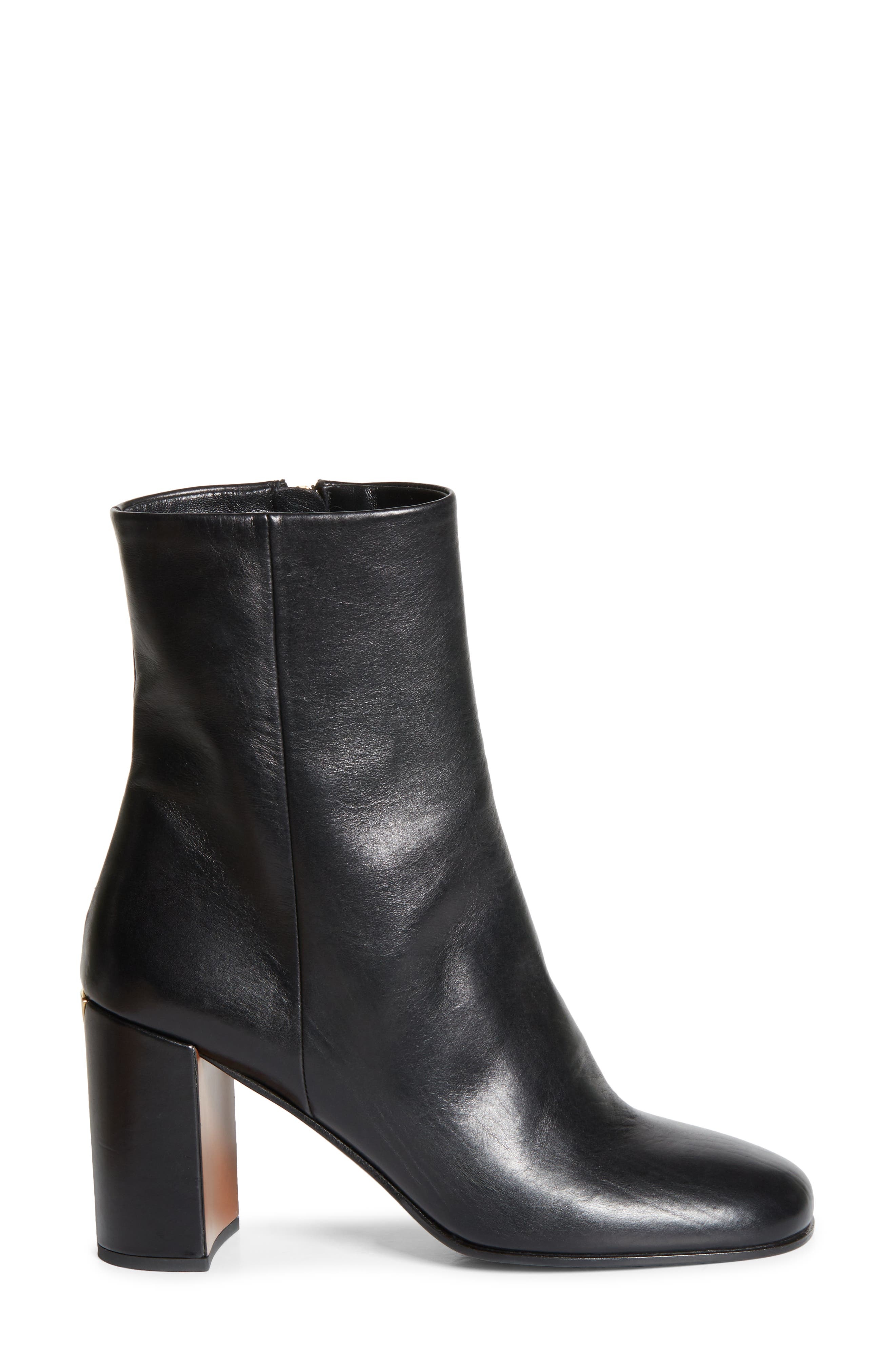 Prada Demi Block Heel Bootie in Nero at Nordstrom - 3