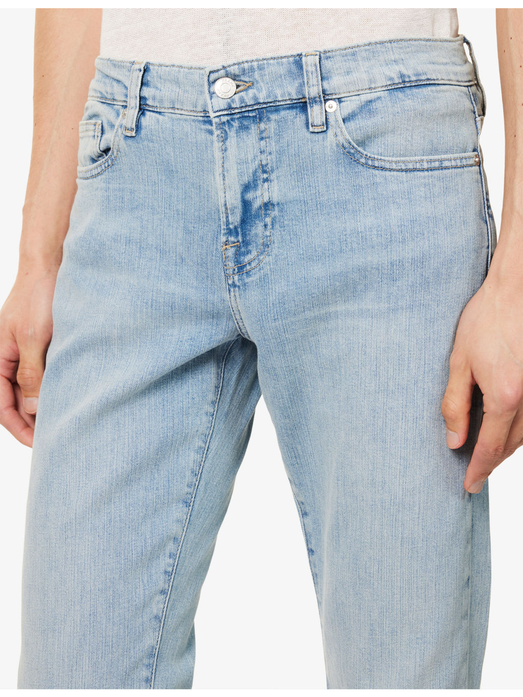 L’Homme slim-fit slim-leg cotton-blend denim jeans - 5