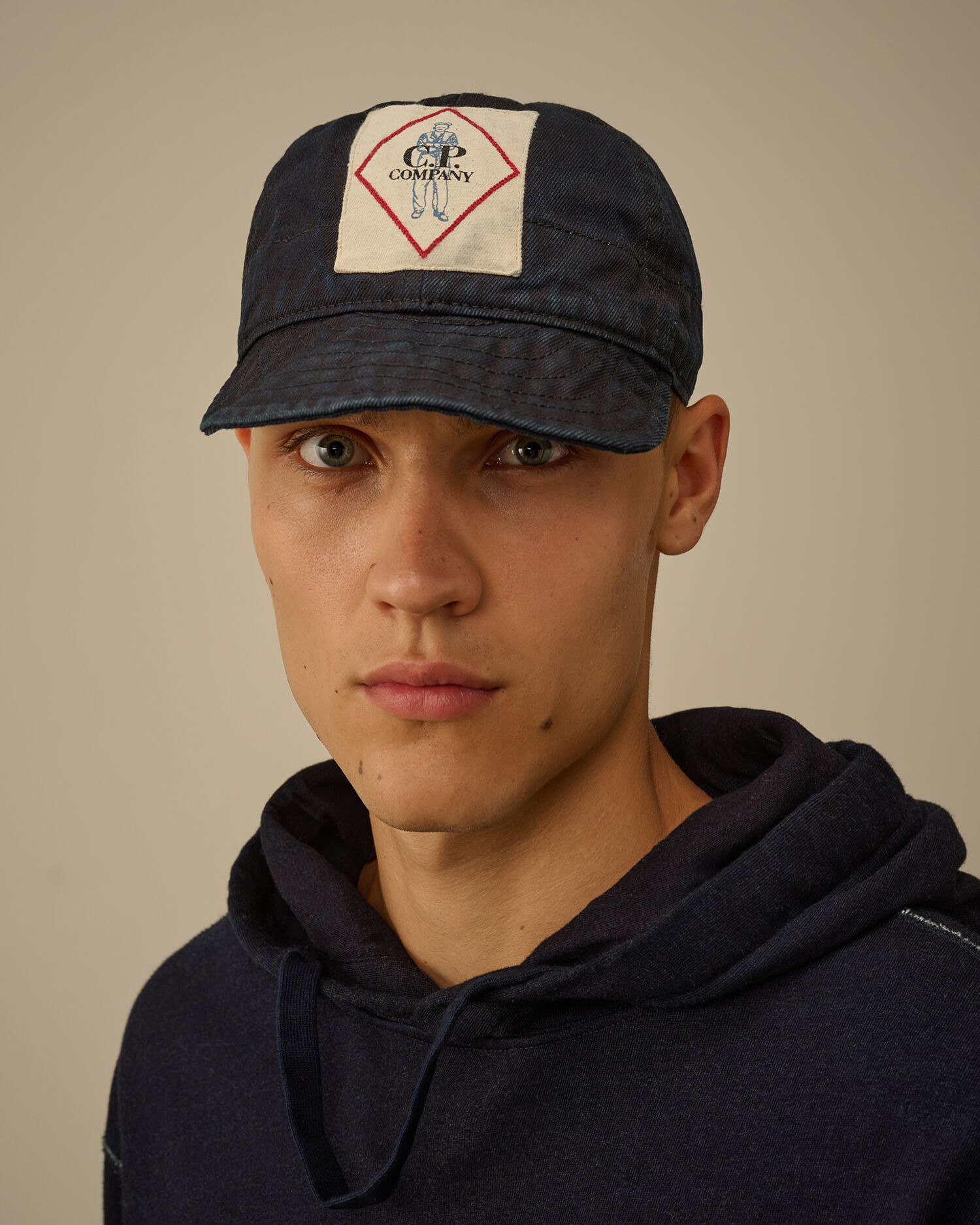 3/4 Plated Denim Logo Cap - 2