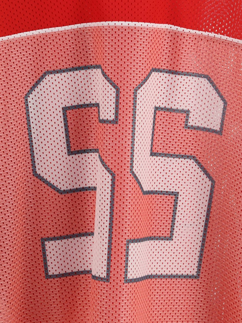 number-appliqué T-shirt 3