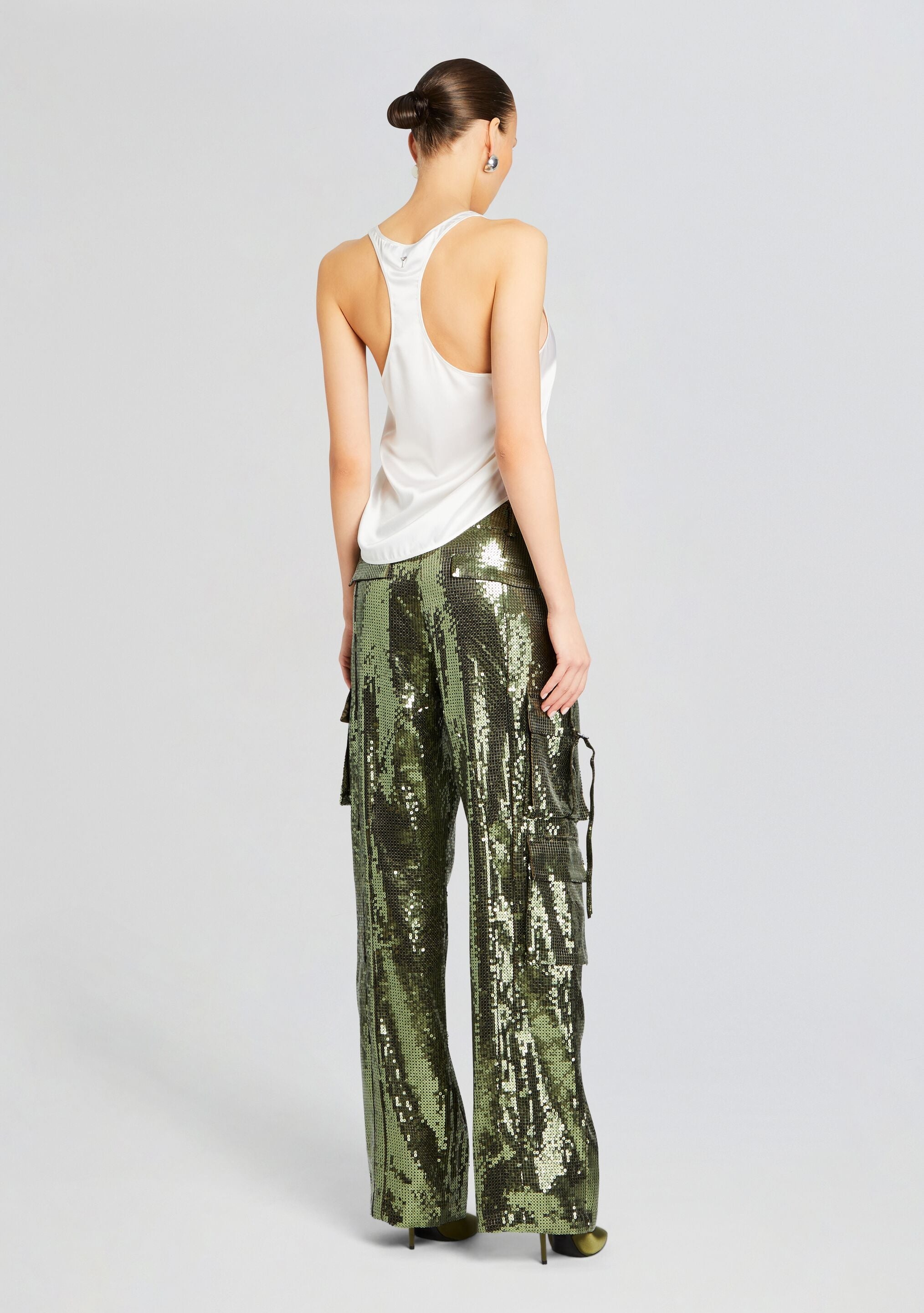 ANDRÉ CARGO SEQUIN PANT - 4
