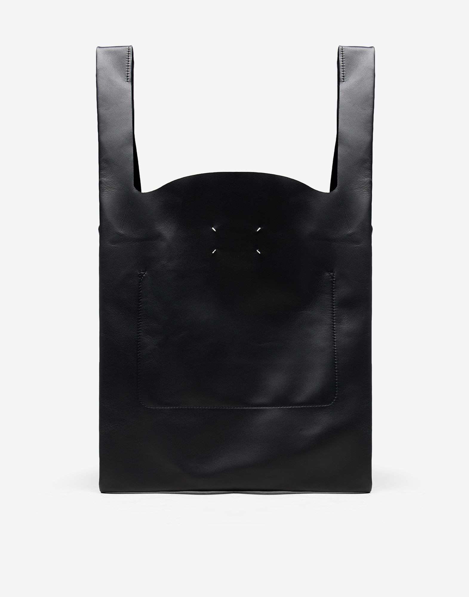 Leather tote bag - 3