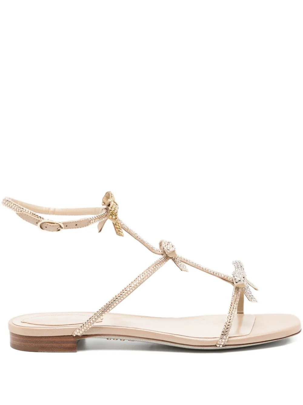 crystal-embellished sandals - 1
