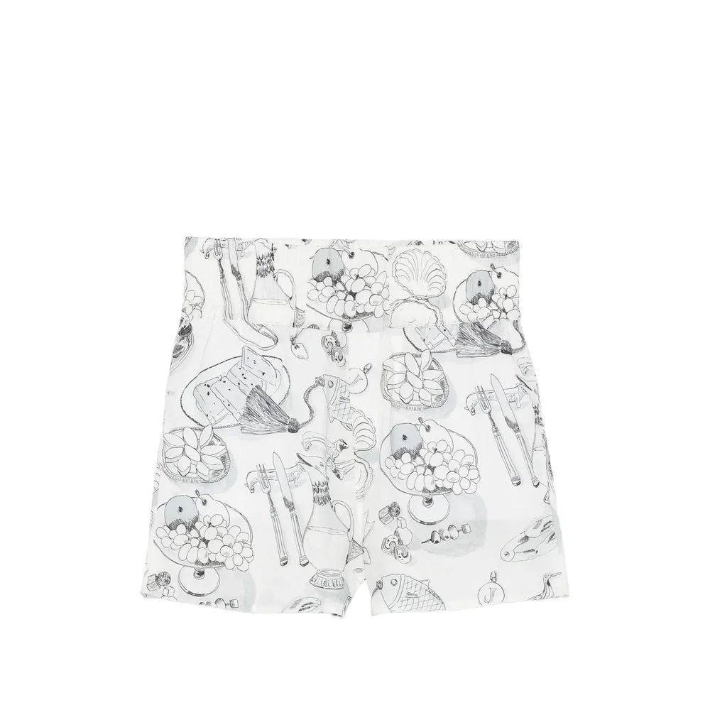 Jacquemus White Shorts - Tailored Shorts Men - 1
