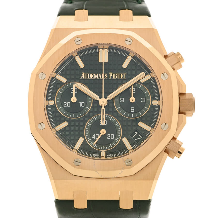 Audemars Piguet Royal Oak Chronograph Automatic Green Dial Men's Watch 26240OR.OO.D404CR.01 - 1