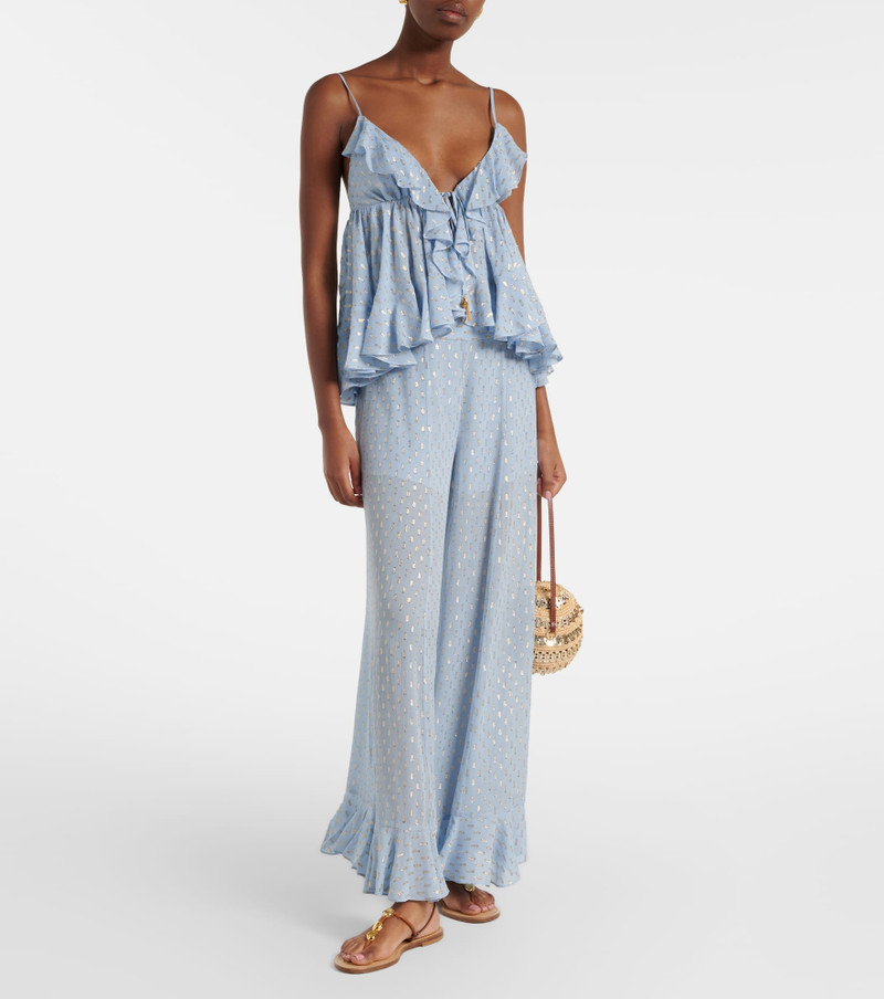 Zimmermann Daylight ruffled top outlook