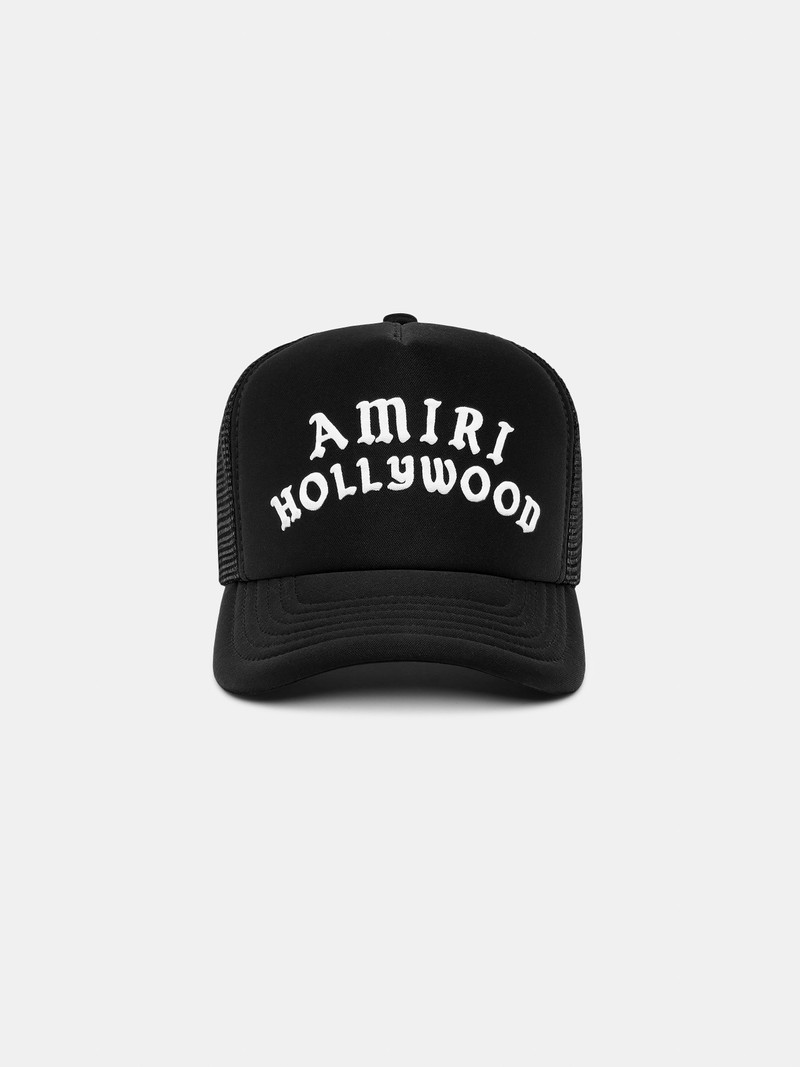 AMIRI HOLLYWOOD TRUCKER HAT - 1