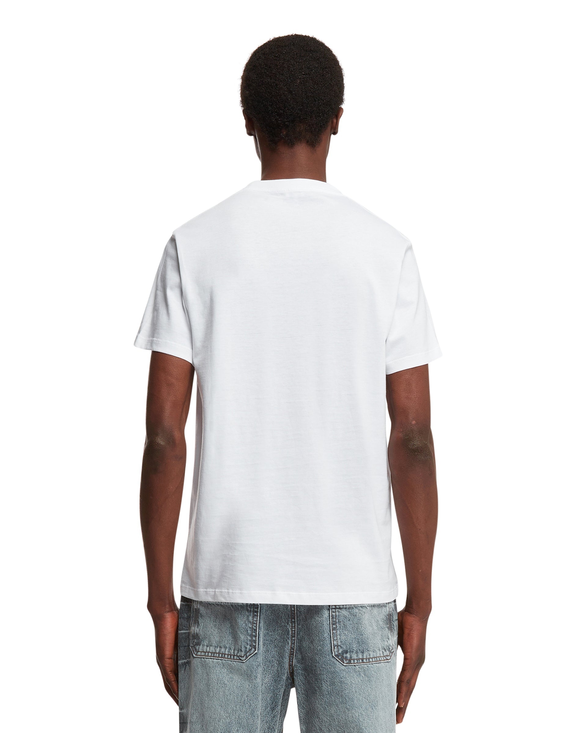 White Anagram Cotton T-Shirt - 3