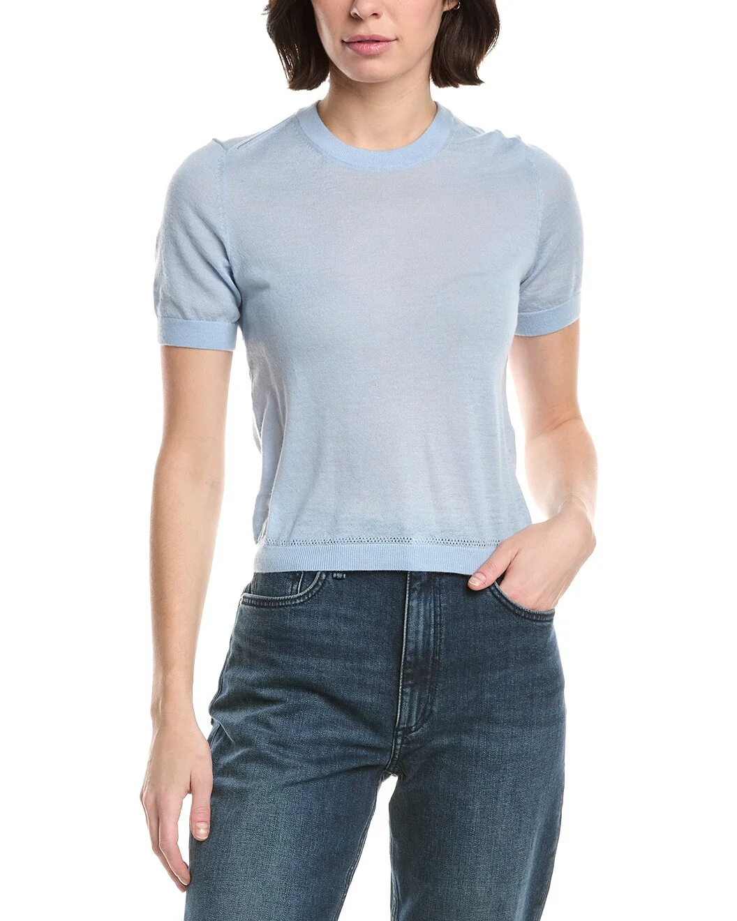 rag & bone Adeline Lightweight Cashmere Sweater - 1