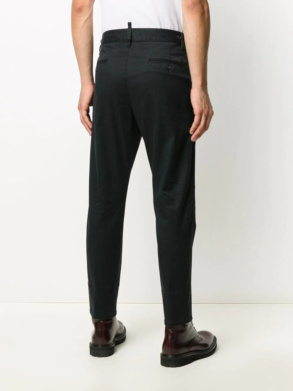 straight-leg trousers - 4