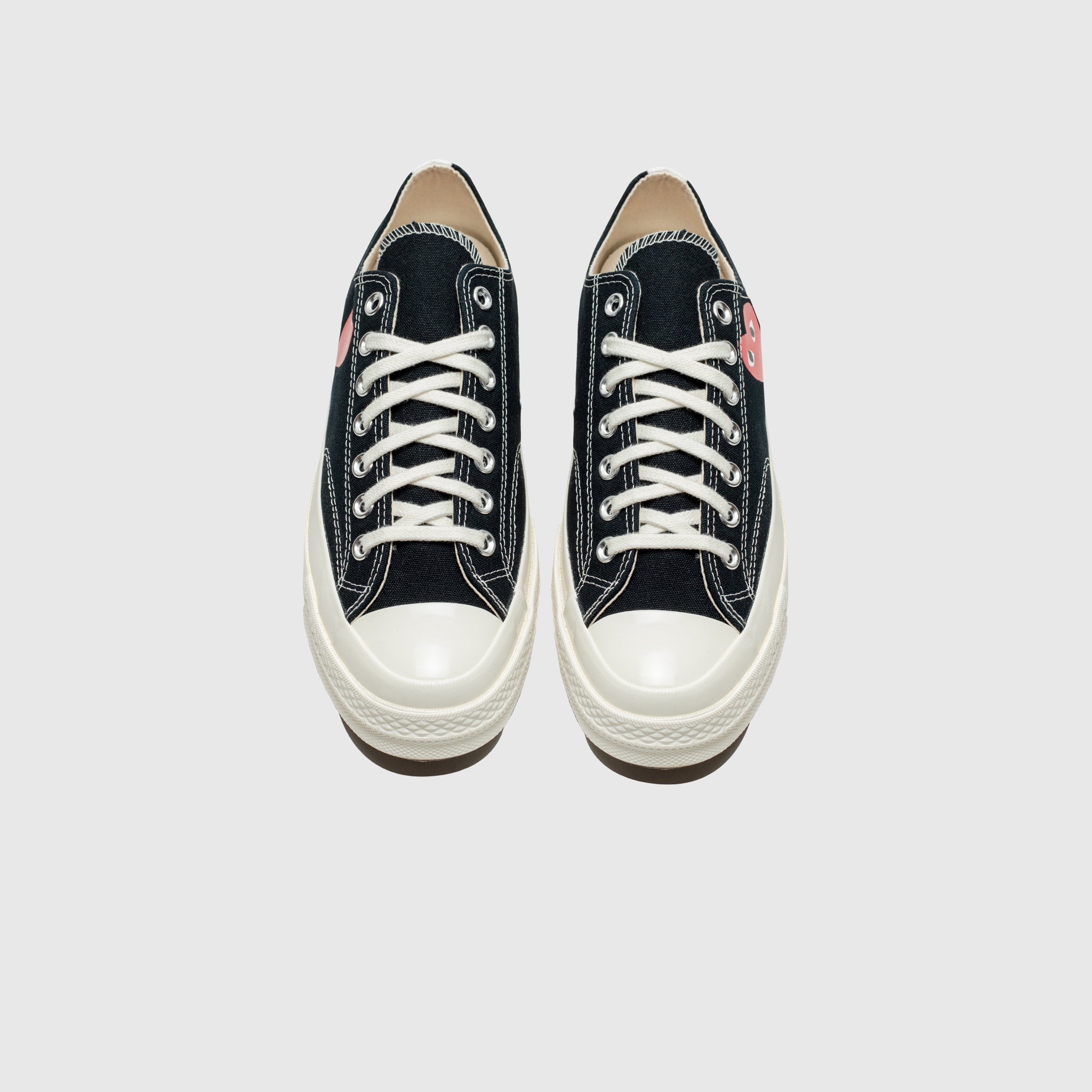 CHUCK TAYLOR ALL-STAR '70 LOW "BLACK SINGLE HEART" - 3