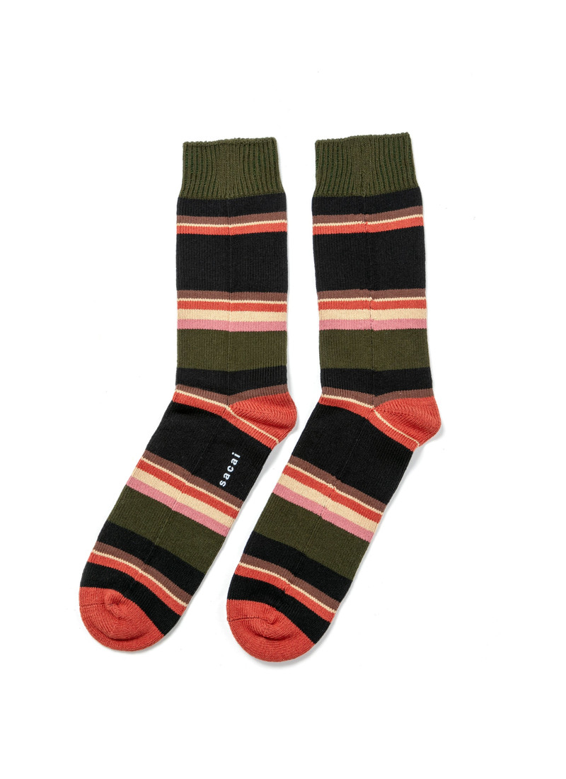 Horizontal Stripe Socks 1