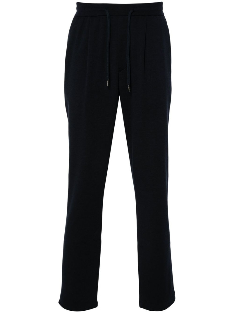 drawstring virgin wool trousers 1