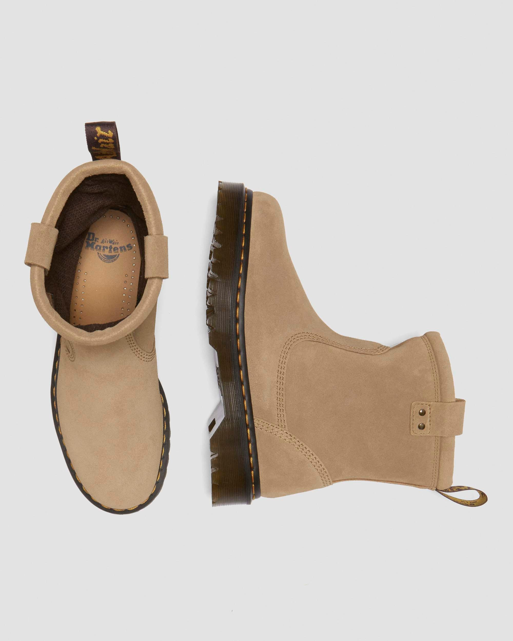 Anistone Lo Suede Biker Boots - 10