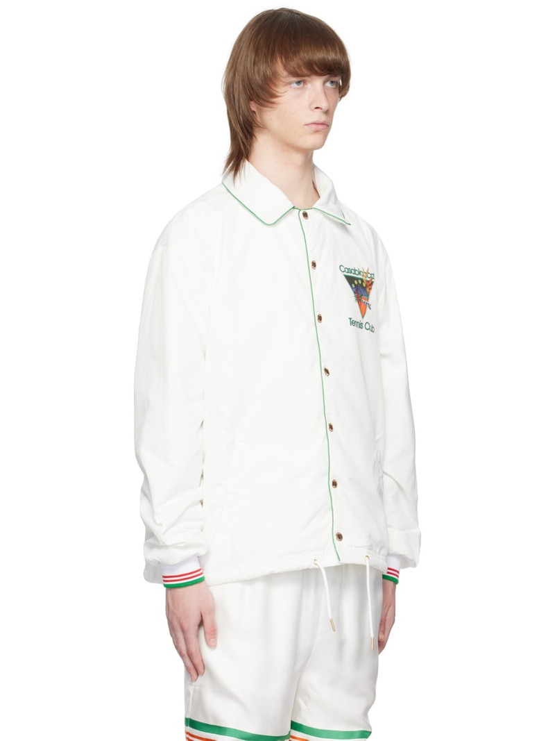 White 'Tennis Club' Jacket 2
